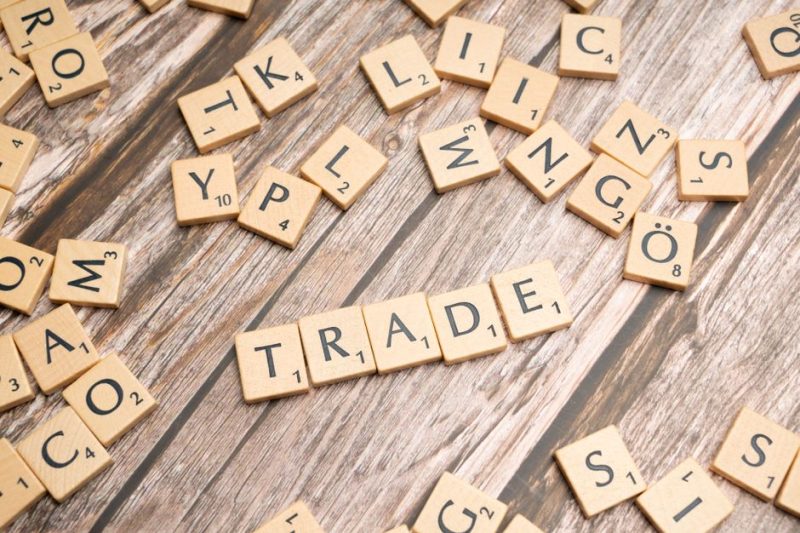 Trade i träbokstäver